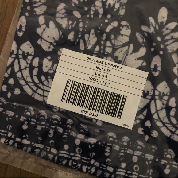 Janie and Jack BORDER PRINT TANK TOP- 4 - Picture 5 of 12